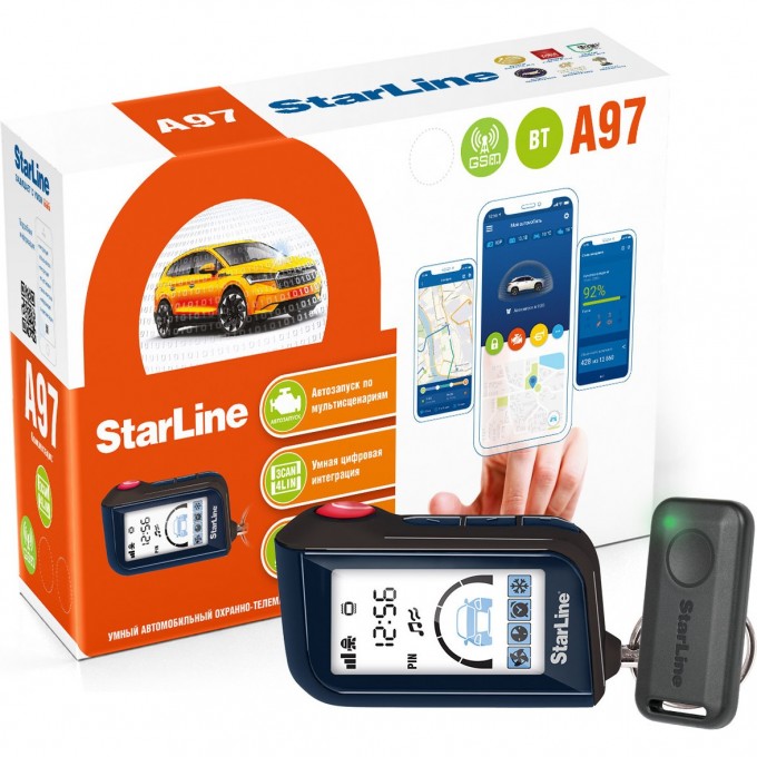 Сигнализация STARLINE A97 GSM 4003554 Сигнализация STARLINE A97 GSM 4003554