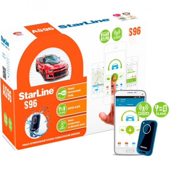 Сигнализация STARLINE S96 GSM 17999 Сигнализация STARLINE S96 GSM 17999