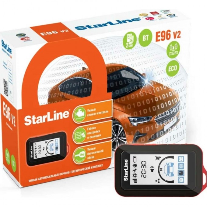 Сигнализация STARLINE E96 v2 GSM ECO 4004057 Сигнализация STARLINE E96 v2 GSM ECO 4004057